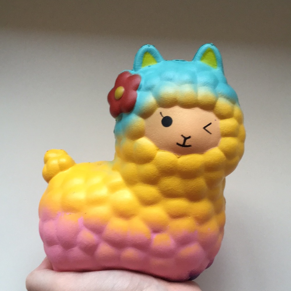 Ultra Rare-Vlampo Llama Squishy Super cheap Ombré